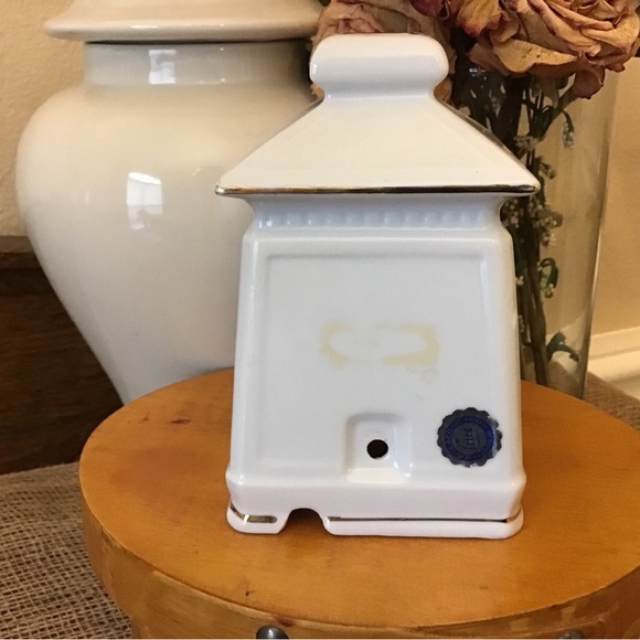 Vintage 60’s Japan I. W. Rice Imports Peony Pagoda lamp diffuser.  Made in Japan - Picture 4 of 7